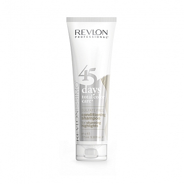 45 DAYS  SHAMPOO & CONDITIONER SULFATE FREE 275 ML. 