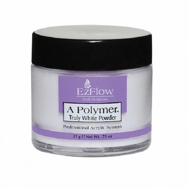 A POLYMER TRULY WHITE (POLVO ACRILICO) 21 GR. EZFLOW A POLYMER TRULY WHITE (POLVO ACRILICO) 21 GR. EZFLOW