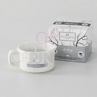 ACEITE CALIENTE MASAJE DETOX 35 GRS. VELA