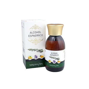 ALCOHOL ESPAGIRICO 125 ML REF : 81144. NIRVANA SPA