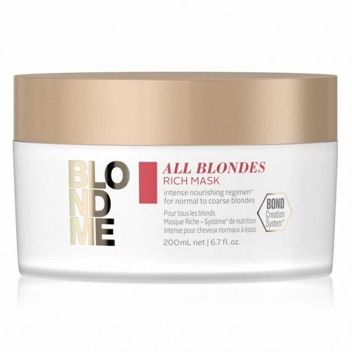 ALL BLONDES RICH MASK 200 ML. BLONDME TRATAMIENTO