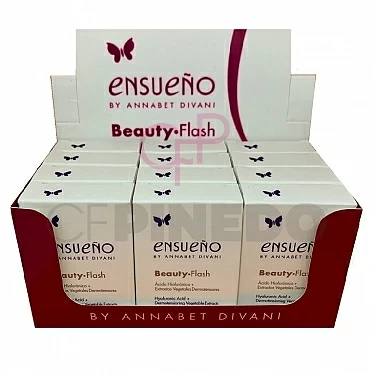 BEAUTY FLASH ENSUE�O EXPOSITOR12 CAJAS (24 AMP.)