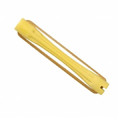 BIGUDIES PLASTICO AMARILLO REF : 01555 ( 12 UNIDADES)