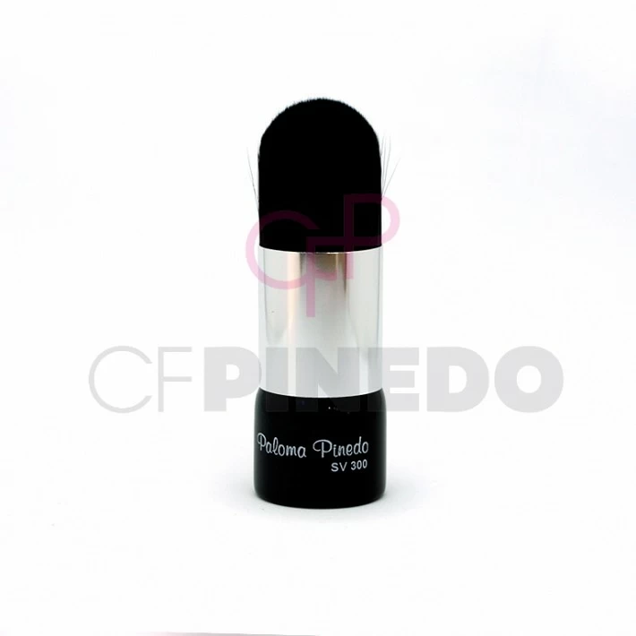 BROCHA MAQUILLAJE  REDONDA SINTETICO NEGRO SP 088 SV300