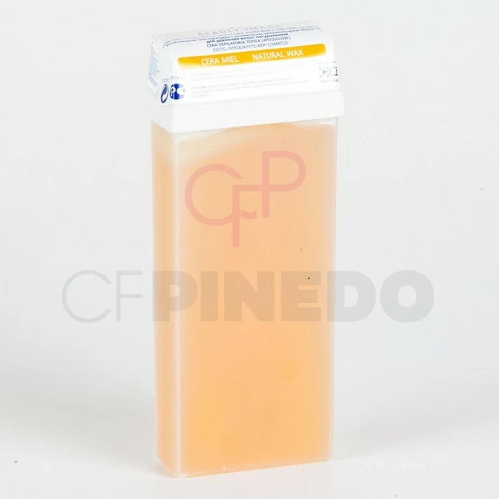 CARTUCHO CERA TIBIA AMARILLO ROLLON 110 ML.