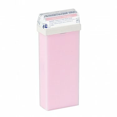CARTUCHO CERA TIBIA ROSA ROLLON 110 ML.