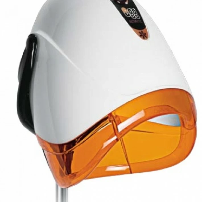 CASCO EGG CON PIE 2 VELOCIDADES BLANCO/NARANJA CASCO EGG CON PIE 2 VELOCIDADES BLANCO/NARANJA