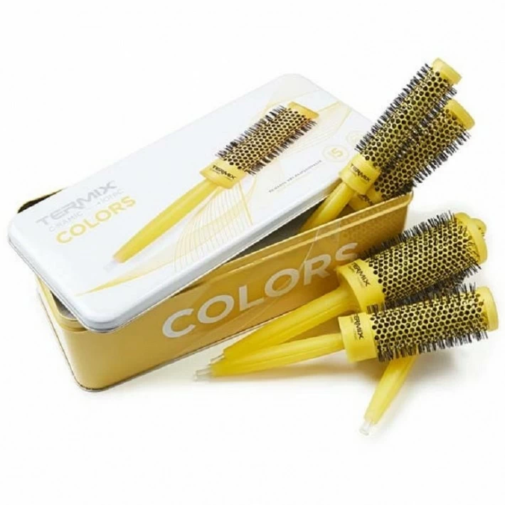 CEPILLOS TERMIX C.-RAMIC LATA COLOR AMARILLO (5 UDS.) CEPILLOS TERMIX C.-RAMIC LATA COLOR AMARILLO (5 UDS.)