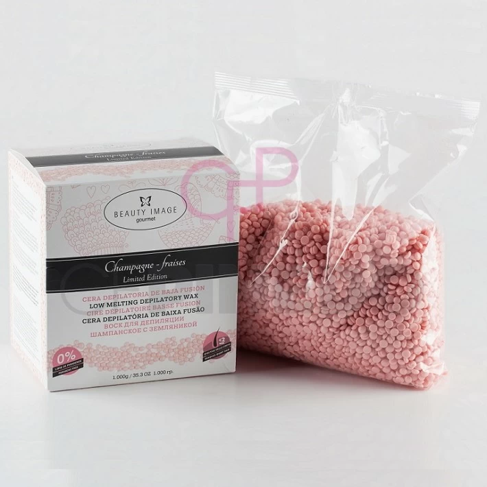 CERA DEPIL BAJA FUSION CHAMPAGNE&FRESAS KILO CERA DEPIL BAJA FUSION CHAMPAGNE&FRESAS KILO