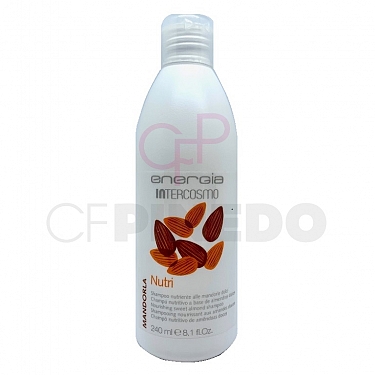 CHAMPU NUTRITIVO A BASE DE ALMENDRAS DULCES 240 ML. ENERGIA