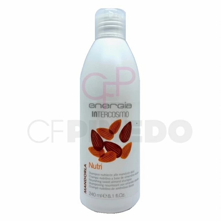 CHAMPU NUTRITIVO A BASE DE ALMENDRAS DULCES 240 ML. ENERGIA