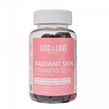 CHIC & LOVE RADIANT SKIN GUMMIES VITAMINS