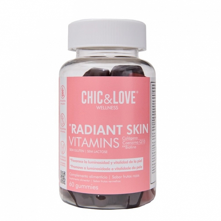 CHIC & LOVE RADIANT SKIN GUMMIES VITAMINS