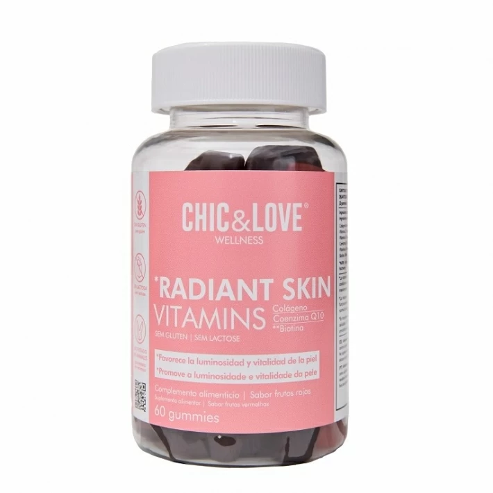 CHIC & LOVE RADIANT SKIN GUMMIES VITAMINS