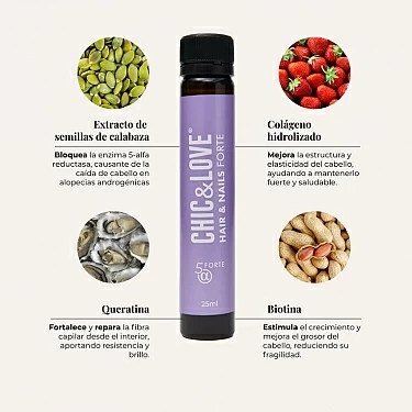 CHIC & LOVE VIAL 360� HAIR & NAILS FORTE_1