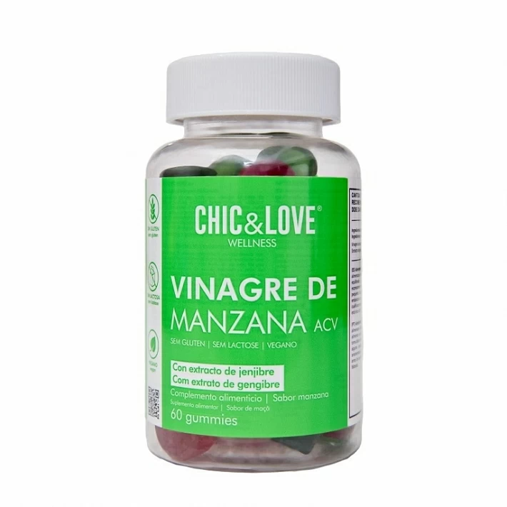 CHIC & LOVE VINAGRE DE MANZANA GUMMIES CHIC & LOVE VINAGRE DE MANZANA GUMMIES
