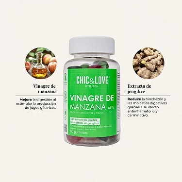 CHIC & LOVE VINAGRE DE MANZANA GUMMIES_1 CHIC & LOVE VINAGRE DE MANZANA GUMMIES_1