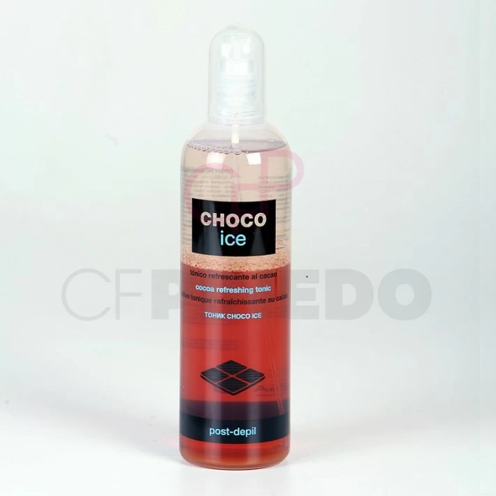 CHOCO ICE (TONICO REFRESCANTE AL CACAO) POST-DEPIL 500 ML. CHOCO ICE (TONICO REFRESCANTE AL CACAO) POST-DEPIL 500 ML.