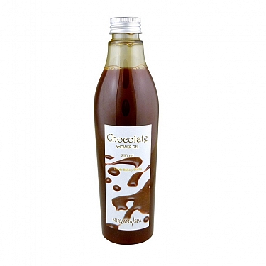 CHOCOLATE SHOWER GEL 250 ML. REF : 81006 NIRVANA SPA