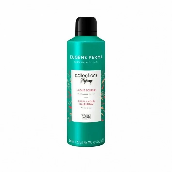 COLLECTIONS STYLING SUPPLE HOLD HAIRSPRAY 300 ML. 100% VEGAN COLLECTIONS STYLING SUPPLE HOLD HAIRSPRAY 300 ML. 100% VEGAN