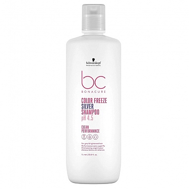 COLOR FREEZE SILVER SHAMPOO PH 4.5 1000 ML. BONACURE