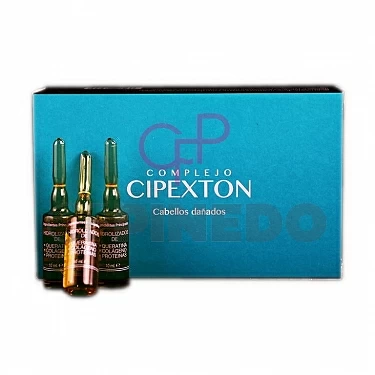COMPLEJO CIPEXTON CABELLOS DA�ADOS (12 AMPOLLAS) LIHETO