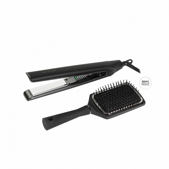CORIOLISS PLANCHA C1 BLACK CHROME + PADDLE "CHRISTMAS KIT"