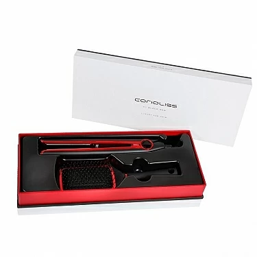 CORIOLISS PLANCHA C1 BLACK RED + PADDLE "CHRISTMAS KIT"_1