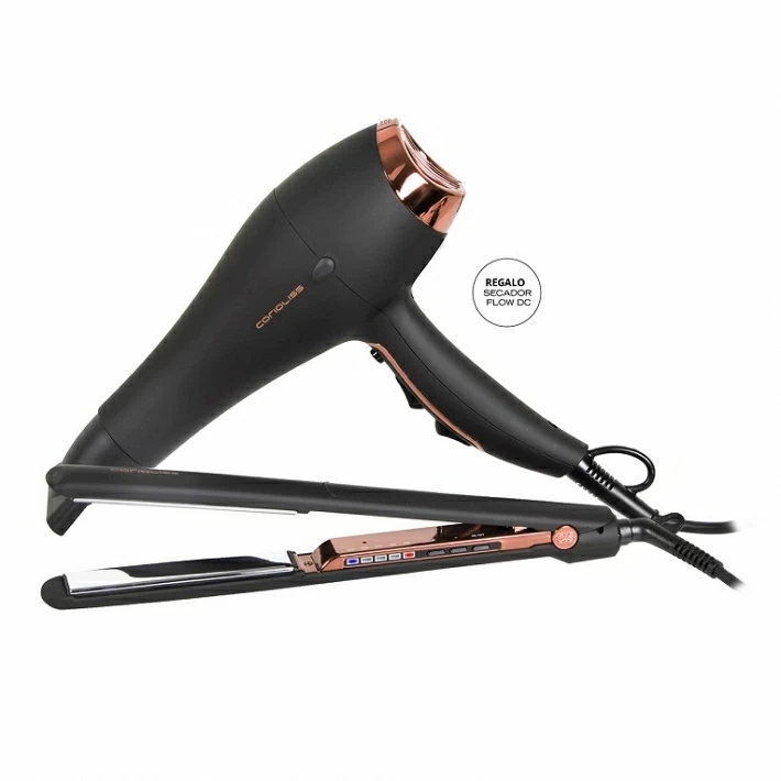 CORIOLISS PLANCHA C3 COPPER + SECADOR FLOW DC "CHRISTMAS KIT"