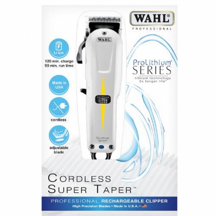 CORTADORA WAHL SUPER TAPER CORDLESS  RECARGABLE  REF : 08591-016_2