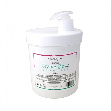 CREMA BASE CORPORAL 1 LITRO REF : 81083 NIRVANA SPA