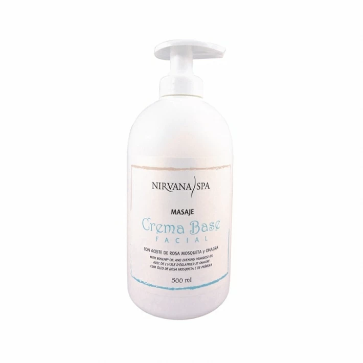CREMA BASE FACIAL 500 ML. REF.81108 NIRVANA SPA CREMA BASE FACIAL 500 ML. REF.81108 NIRVANA SPA