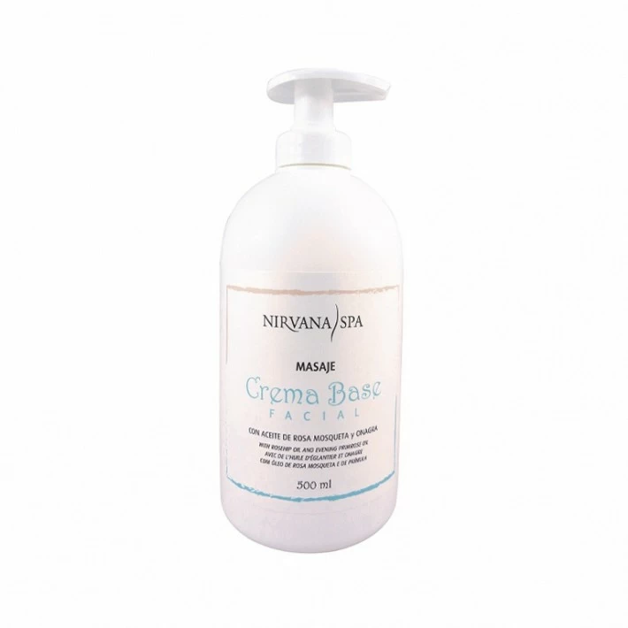 CREMA BASE FACIAL 500 ML. REF.81108 NIRVANA SPA
