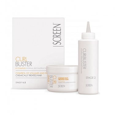 CURL BUSTER CHEMICALLY TREATED HAIR KIT (CONTROL VOLUMENES Y CRESPO) SCREEN