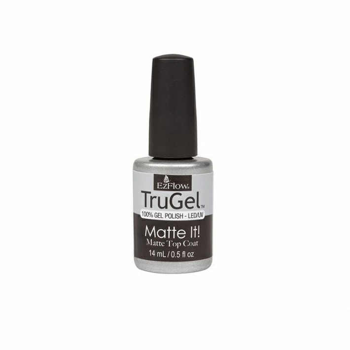 ESMALTE LED/UV TRUGEL 14 ML. EZFLOW "MATTE IT! TOP COAT"