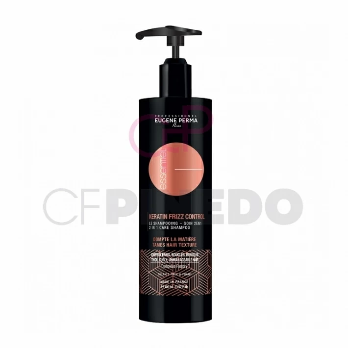 ESSENTIEL KERATIN FRIZZ CONTROL CHAMPU 400 ML.