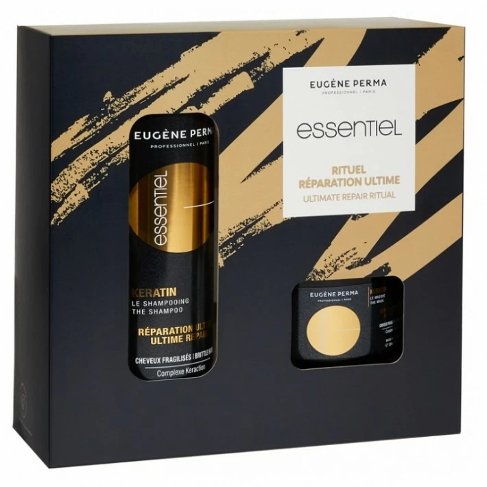 ESSENTIEL PACK KERATIN GOLD "ULTIMATE REPAIR RITUAL" ESSENTIEL PACK KERATIN GOLD "ULTIMATE REPAIR RITUAL"