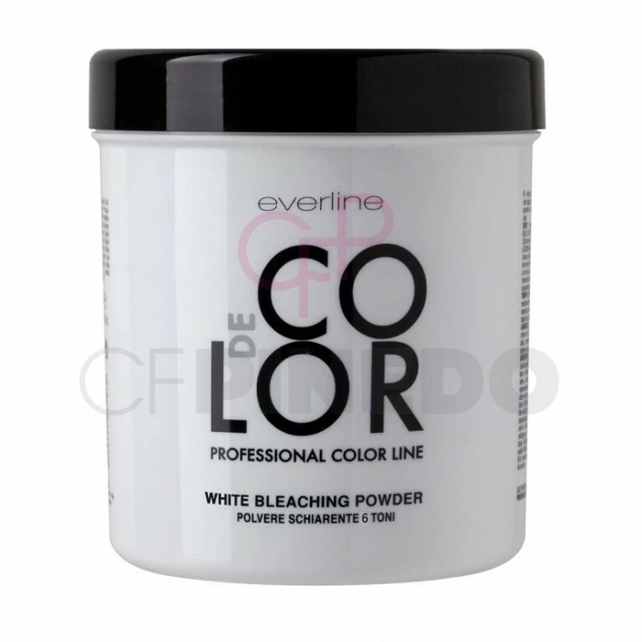 EVERLINE DECOLORANTI DECOLOR WHITE BLEACHING POWDER 500 GR EVERLINE DECOLORANTI DECOLOR WHITE BLEACHING POWDER 500 GR