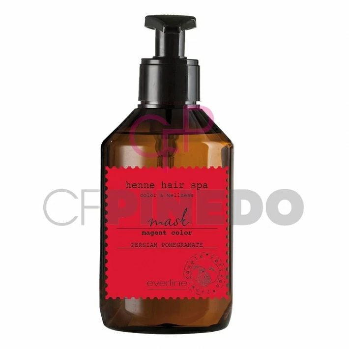 EVERLINE HENNE HAIR SPA COLOR MASK 250 ML. EVERLINE HENNE HAIR SPA COLOR MASK 250 ML.