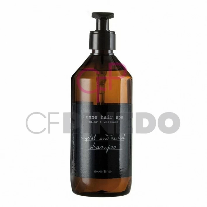EVERLINE HENNE HAIR SPA VEGETAL AND NEUTRAL SHAMPOO 500 ML EVERLINE HENNE HAIR SPA VEGETAL AND NEUTRAL SHAMPOO 500 ML