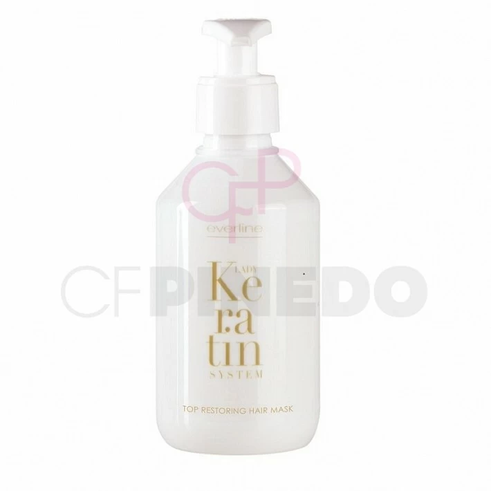 EVERLINE LADY KERATIN TOP RESTORING HAIR FILLER MASK 250 ML EVERLINE LADY KERATIN TOP RESTORING HAIR FILLER MASK 250 ML
