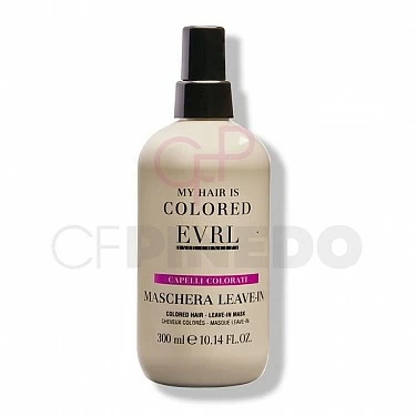 EVRL MASCHERA LEAVE-IN CAPELLI COLORATI 300 ML. (LEAVE-IN CONDITIONER SPRAY) EVRL MASCHERA LEAVE-IN CAPELLI COLORATI 300 ML. (LEAVE-IN CONDITIONER SPRAY)