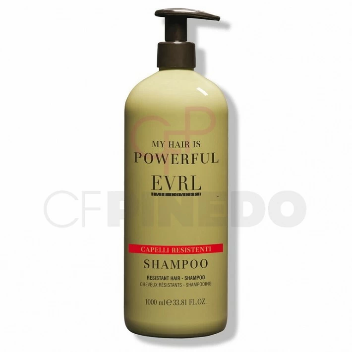 EVRL SHAMPOO CAPELLI RESISTENTI 1000 ML. EVRL SHAMPOO CAPELLI RESISTENTI 1000 ML.