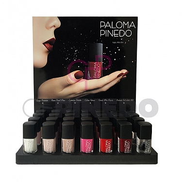 EXPOSITOR PVC NAIL POLISH PALOMA PINEDO CANVASS