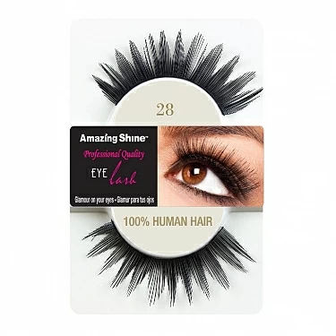 EYE LASH BLACK MODELO 28 REF : 654 AMAZING SHINE
