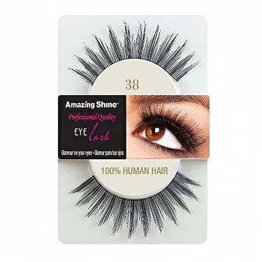 EYE LASH BLACK MODELO 38 REF : 655 AMAZING SHINE