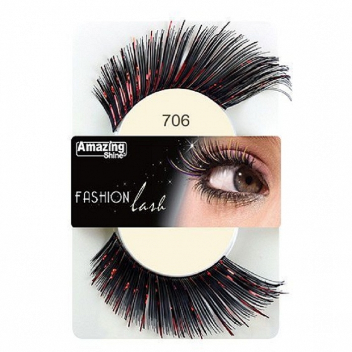 FASHION LASH (NEGRO/ ROJO BRILLANTE) REF : 706 AMAZING SHINE