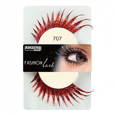 FASHION LASH (ROJO CON PURPURINA) REF…