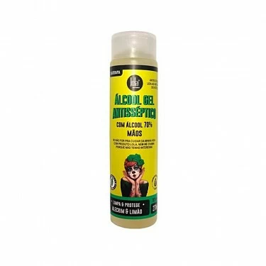 GEL ANTISEPTISEPTICO 70% ALCOHOL ROMERO Y LIMON 270 GR.