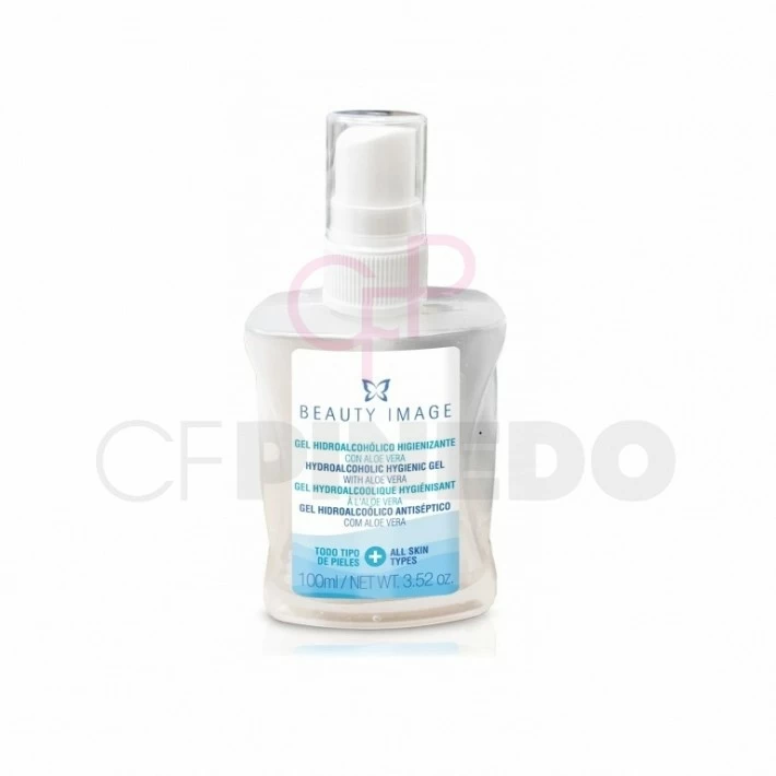 GEL HIDROALCOHOLICO HIGIENIZANTE CON ALOE VERA 100 ML. BEAUTY IMAGE